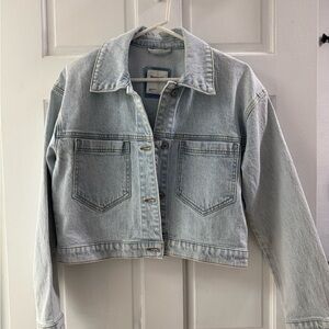 Abercrombie & Fitch Classic Light Blue Jean Jacket